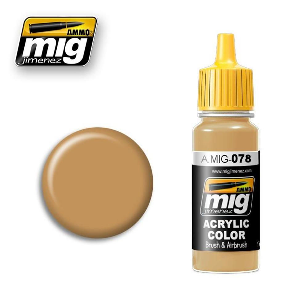 AMMO OF MIG: acrylic paint 17ml; Ochre Earth