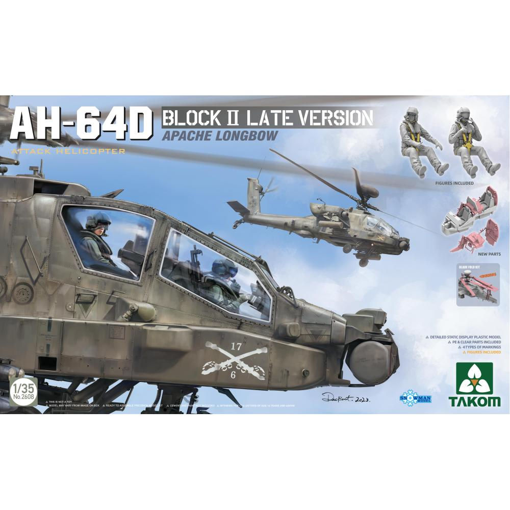 AH-64D Attack Hélicoptère Apache  1:35