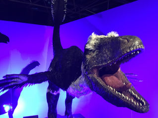 INUF Members Meet Wild Dinosaurs!