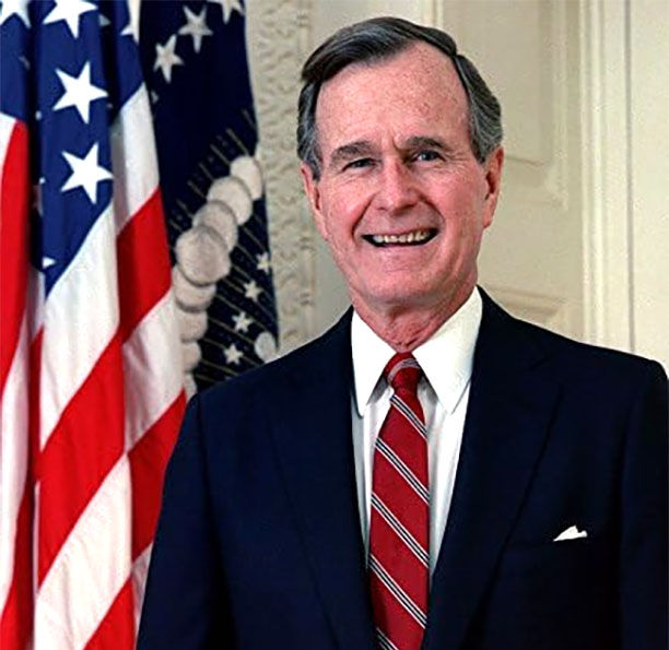 George H W Bush