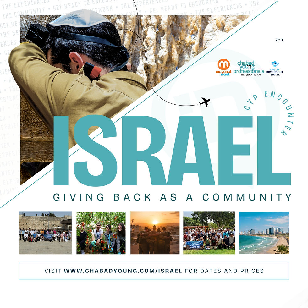 CYP Encounter Israel - Winter Trips