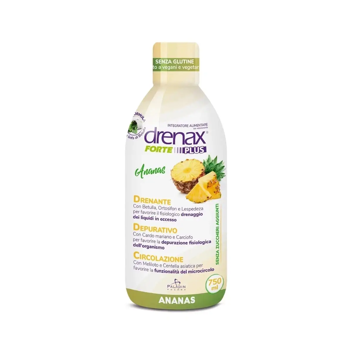 Drenax Forte Plus Ananas 750 ml Drenante Depurativo