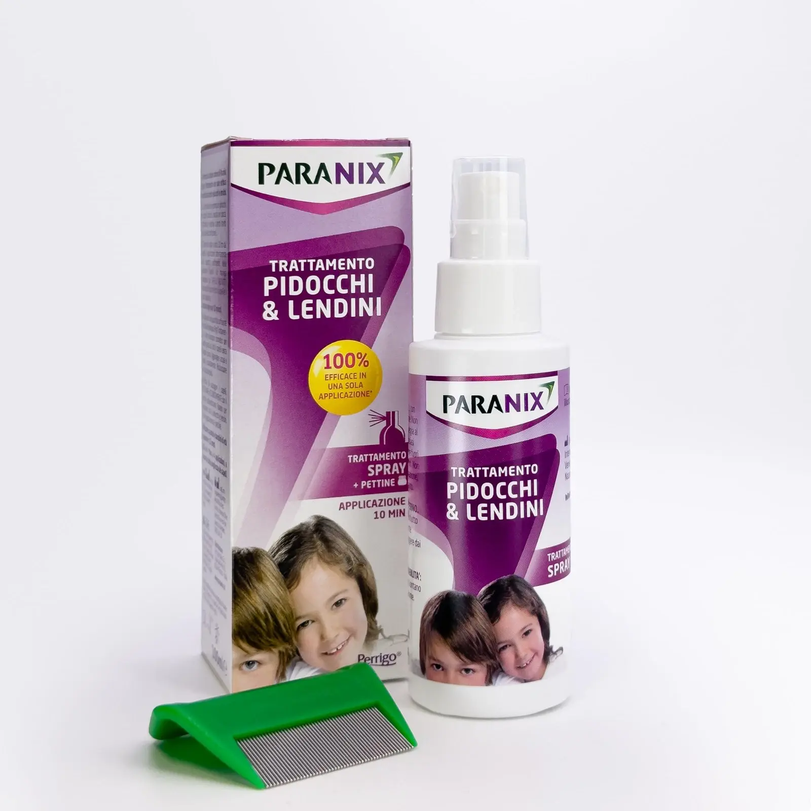 Paranix Trattamento Spray + Pettine Pidocchi & Lendini 100 ml