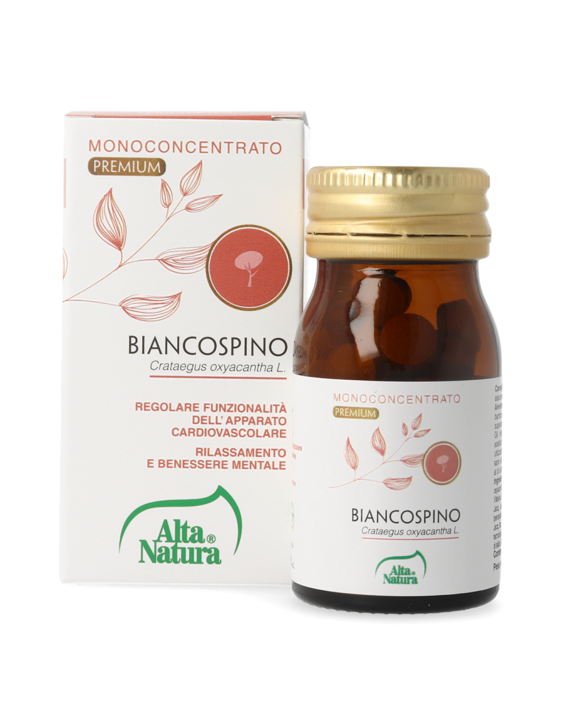 Alta Natura Biancospino TerraNata 60 compresse da 500 mg