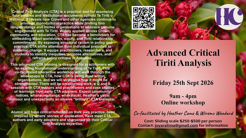 Advanced CTA Workshop - Online