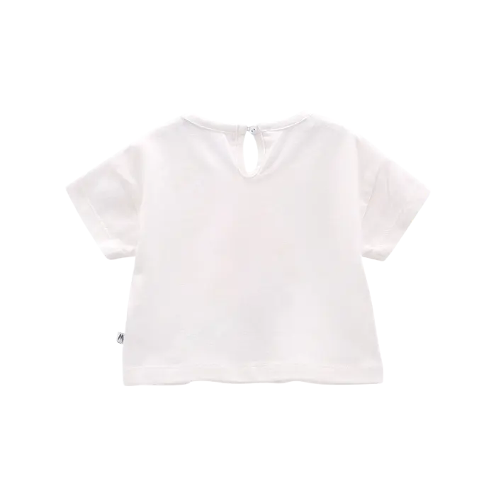 Miniatura: Maglietta in jersey stretch per neonata