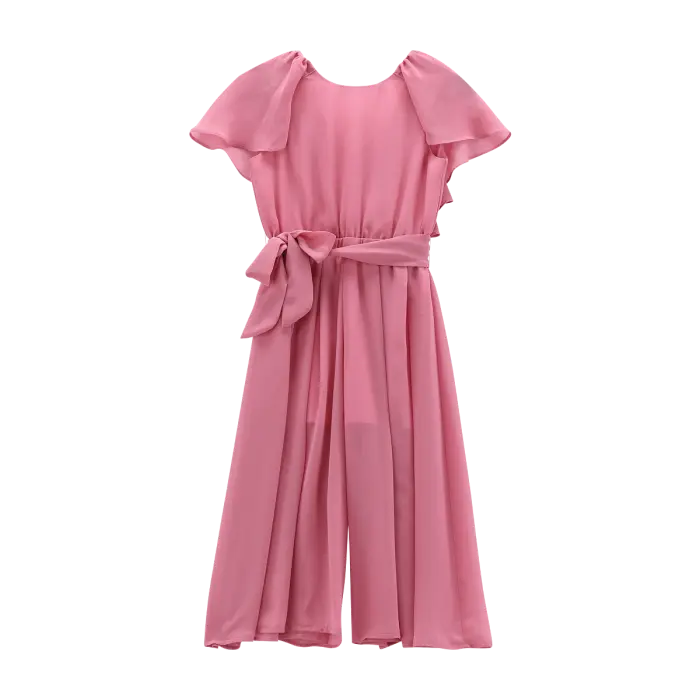 Tuta lunga in creponne per ragazza