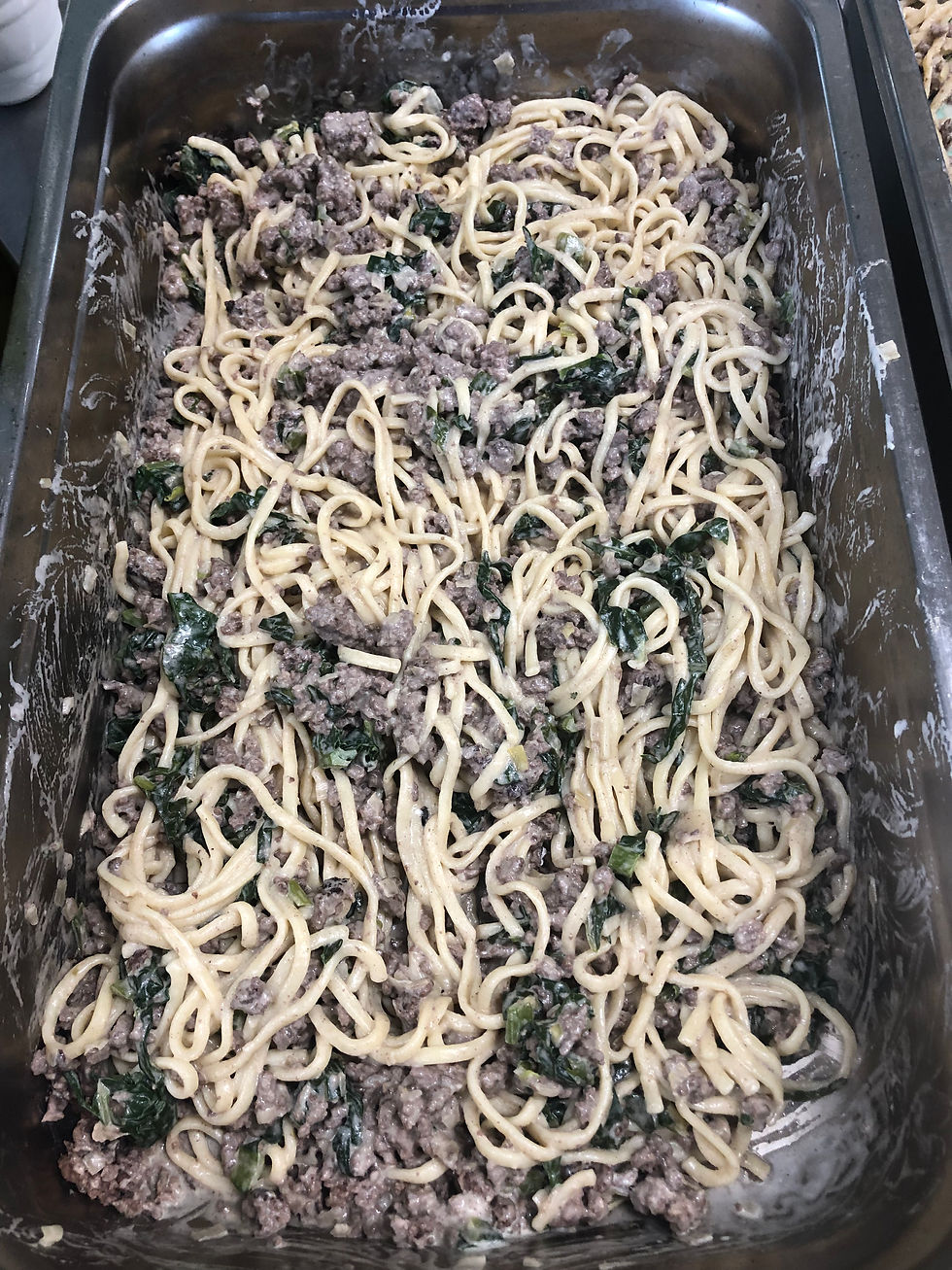 Patch to Plate Dinner-Pasta night