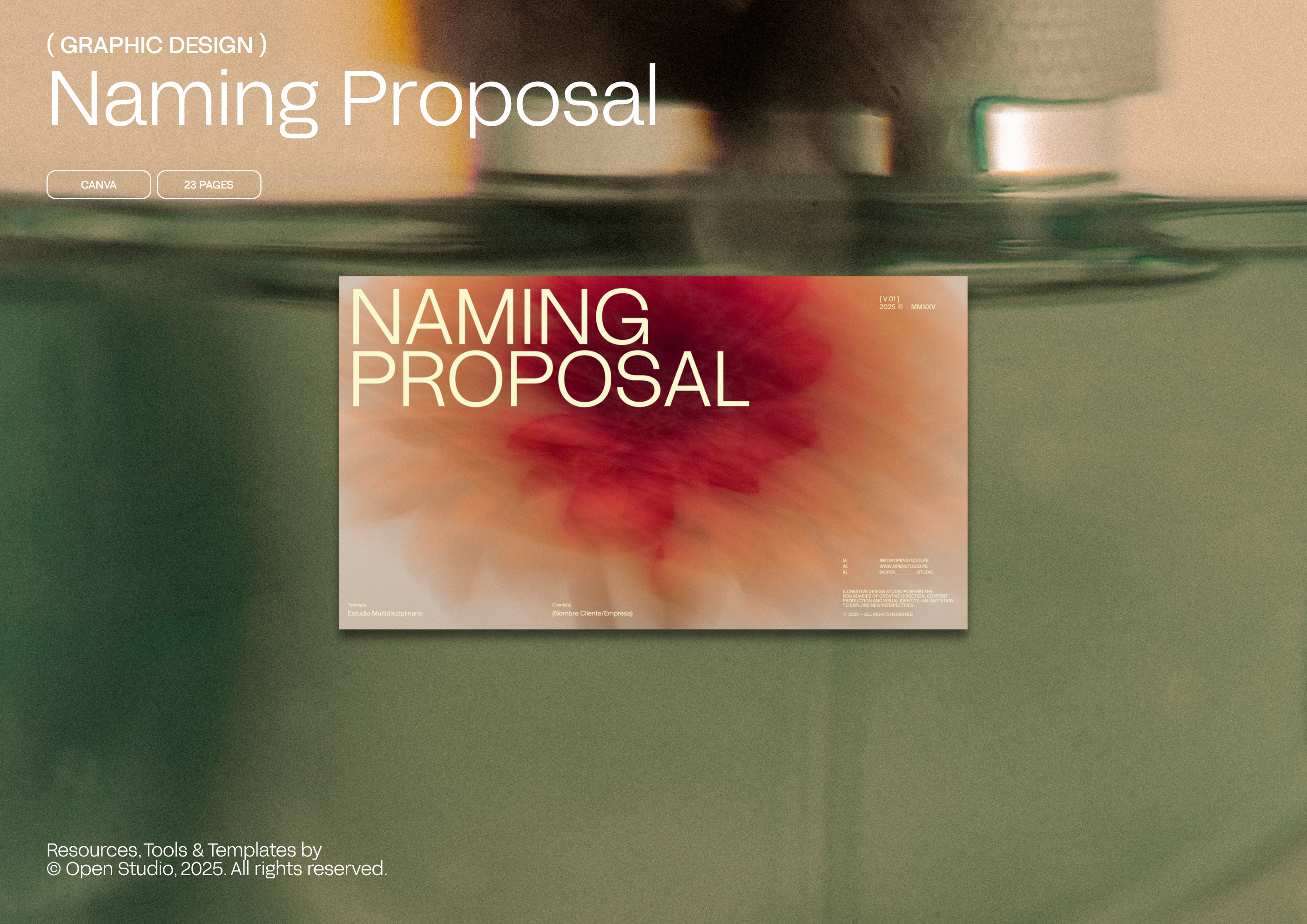 Graphic Design: Naming Proposal Presentation — Canva