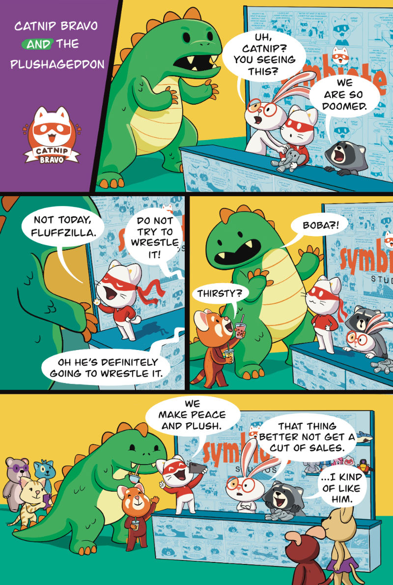 Catnip Bravo and the Plushageddon