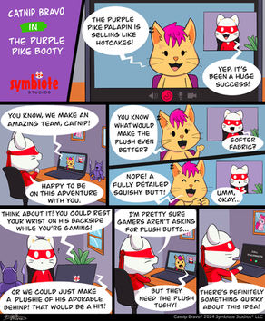 Catnip Bravo and the Purple Pike Booty