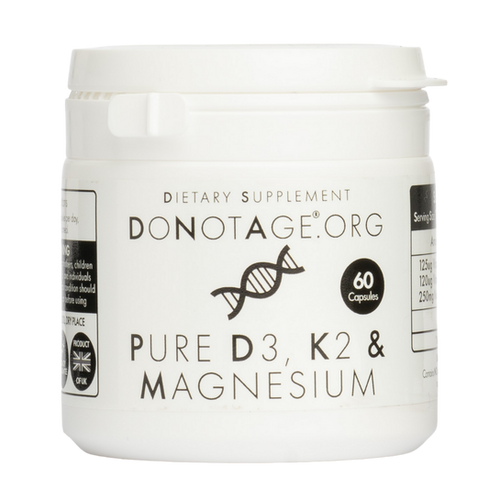 Vitamin D3 with Vitamin K2 and Magnesium Age Reversal