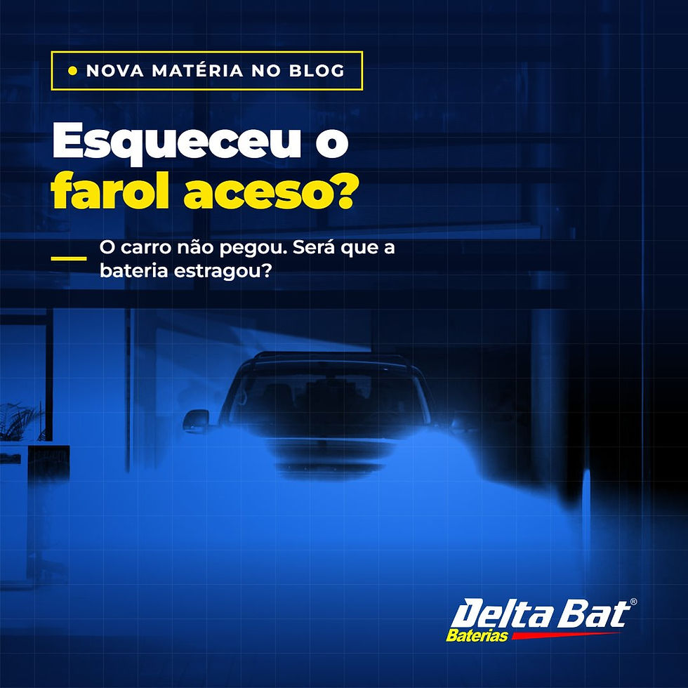 Carro com os faróis acesos na garagem: o que fazer quando o farol aceso descarrega a bateria