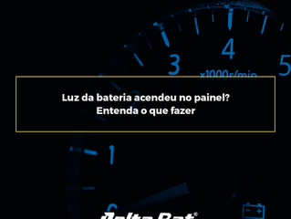 Luz da bateria acendeu no painel? Entenda o que fazer