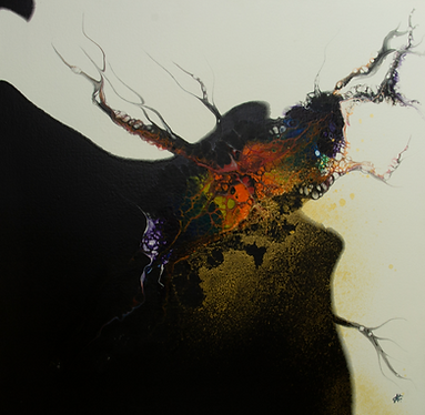 Fantasy No. 2, Acrylic on canvas, 70x70 cm, 2023
