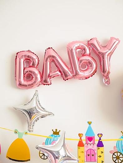Thumbnail: Gradient Colour Baby 100 Days Balloon Decorations