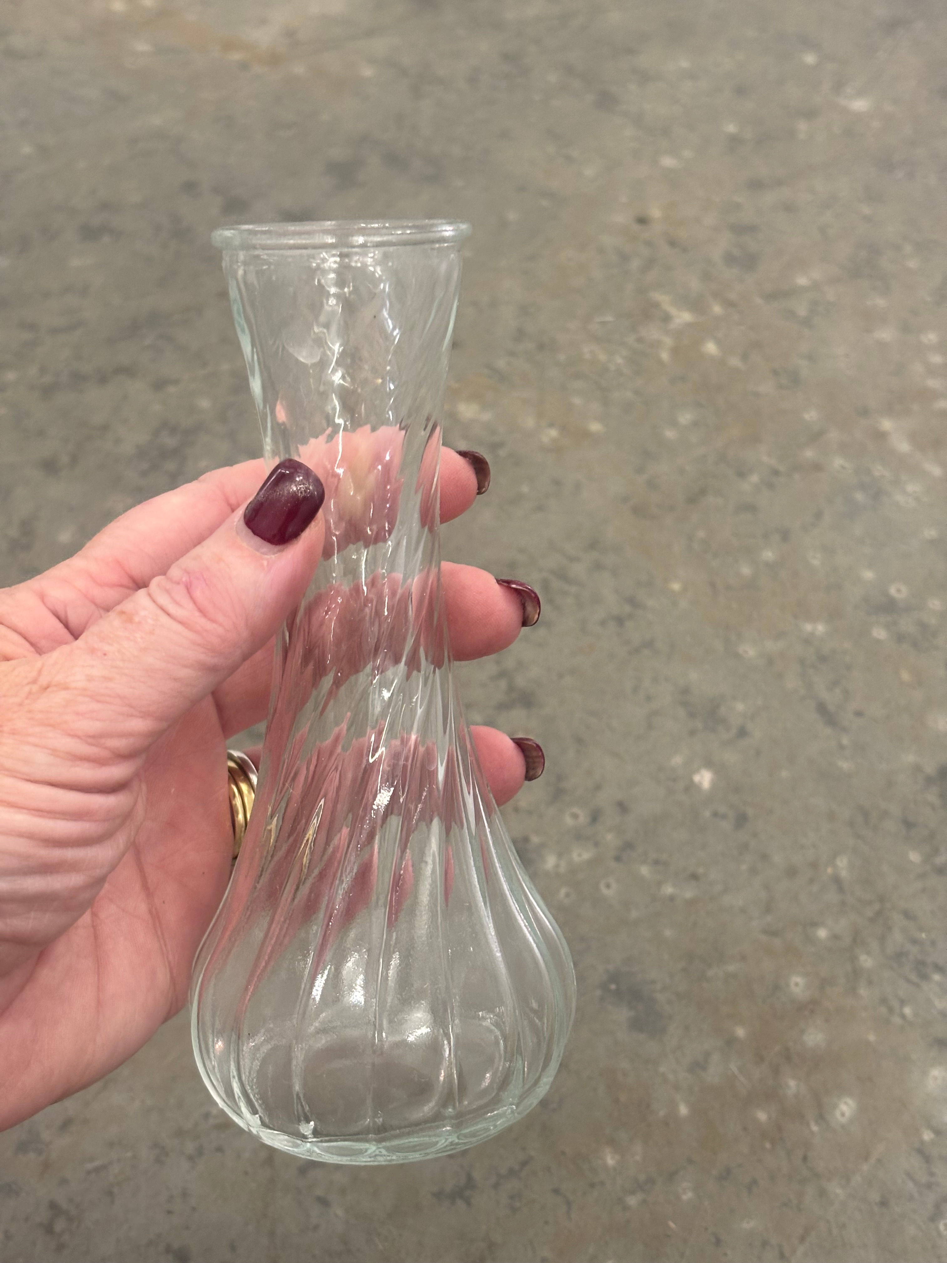 Small Tapered Bud Vases