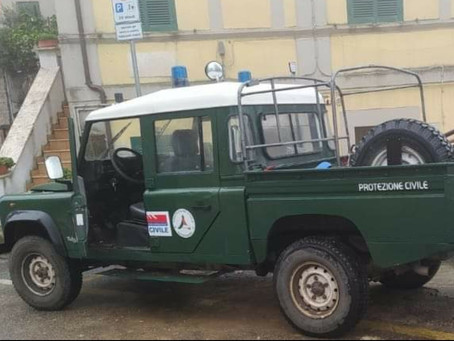 Interventi di manutenzione di mezzi e attrezzature per attività di Protezione Civile.