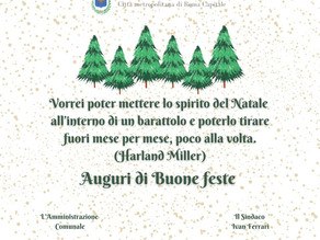 L’amministrazione comunale di Gavignano augura buone feste a tutti i cittadini.