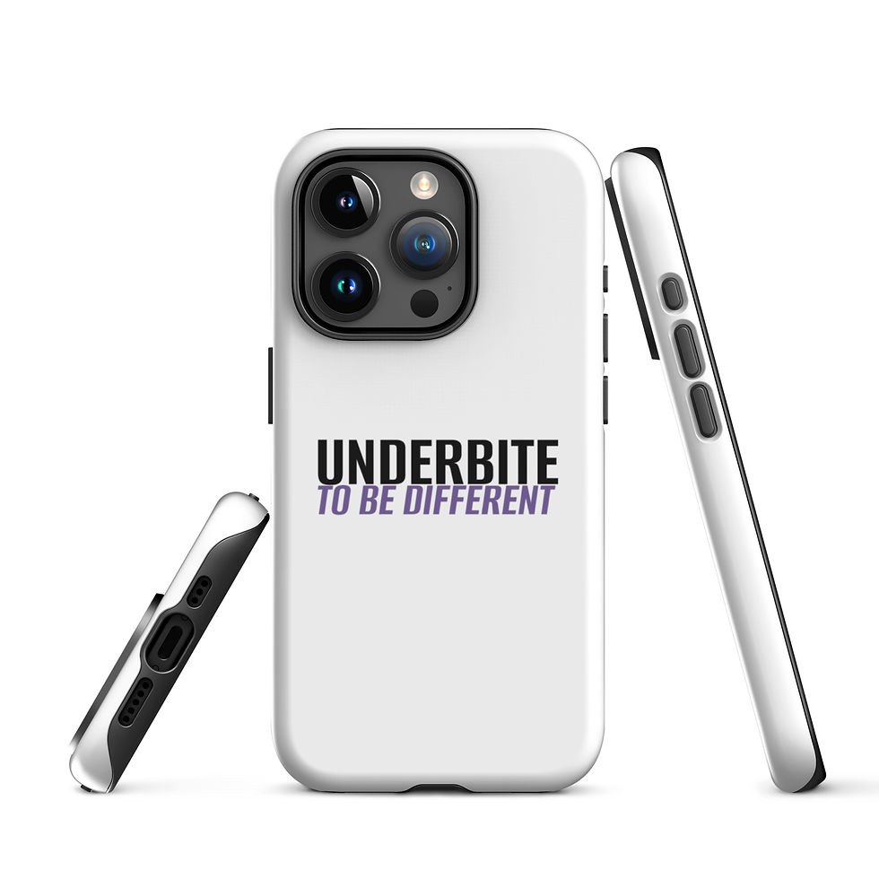 Thumbnail: Underbite To Be Different Tough Case for iPhone®