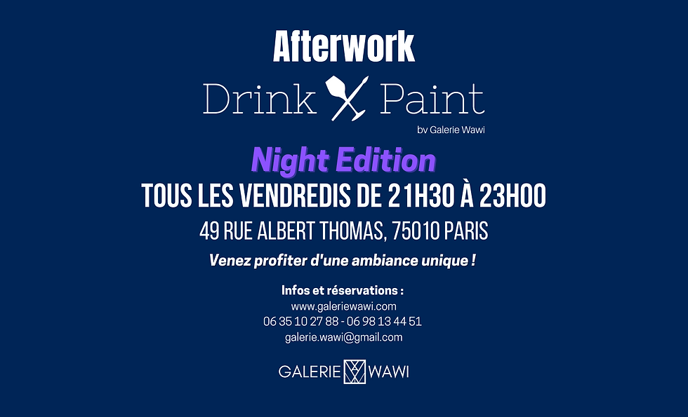 Paris - Night Edition du vendredi - 21h30 / 23h00