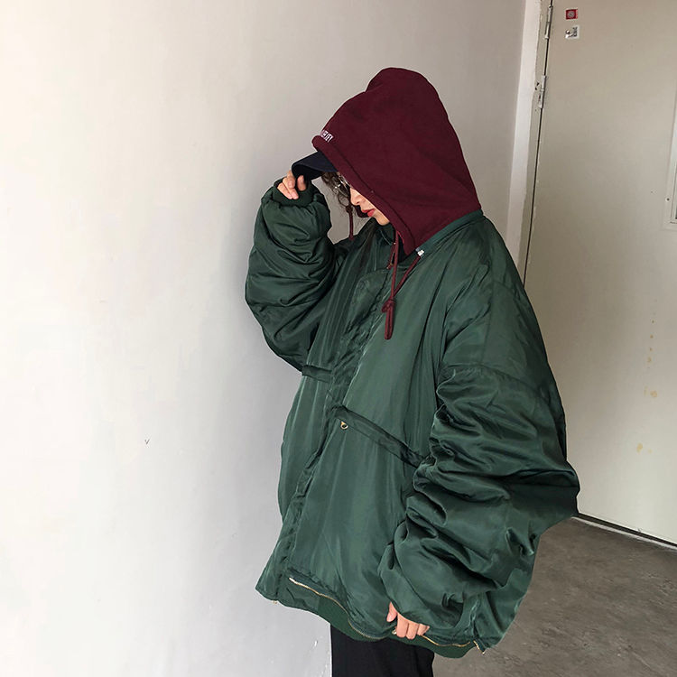 ภาพขนาดย่อ: Super Big เสื้อกันหนาวไซส์ใหญ่ พลิกใส่ได้ 2 ด้าน