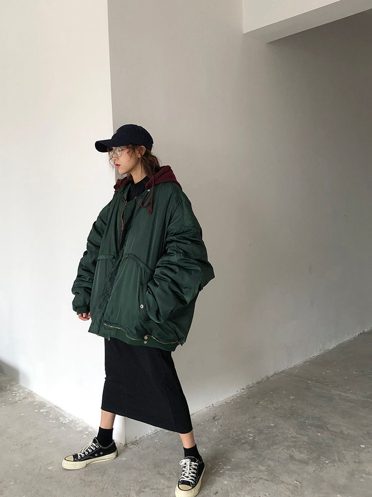 ภาพขนาดย่อ: Super Big เสื้อกันหนาวไซส์ใหญ่ พลิกใส่ได้ 2 ด้าน