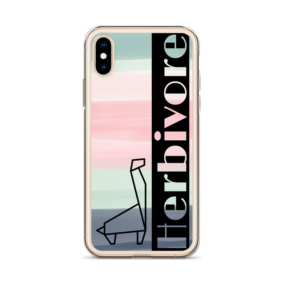 Thumbnail: Herbivore Dinosaur - Eco Friendly - iPhone Case