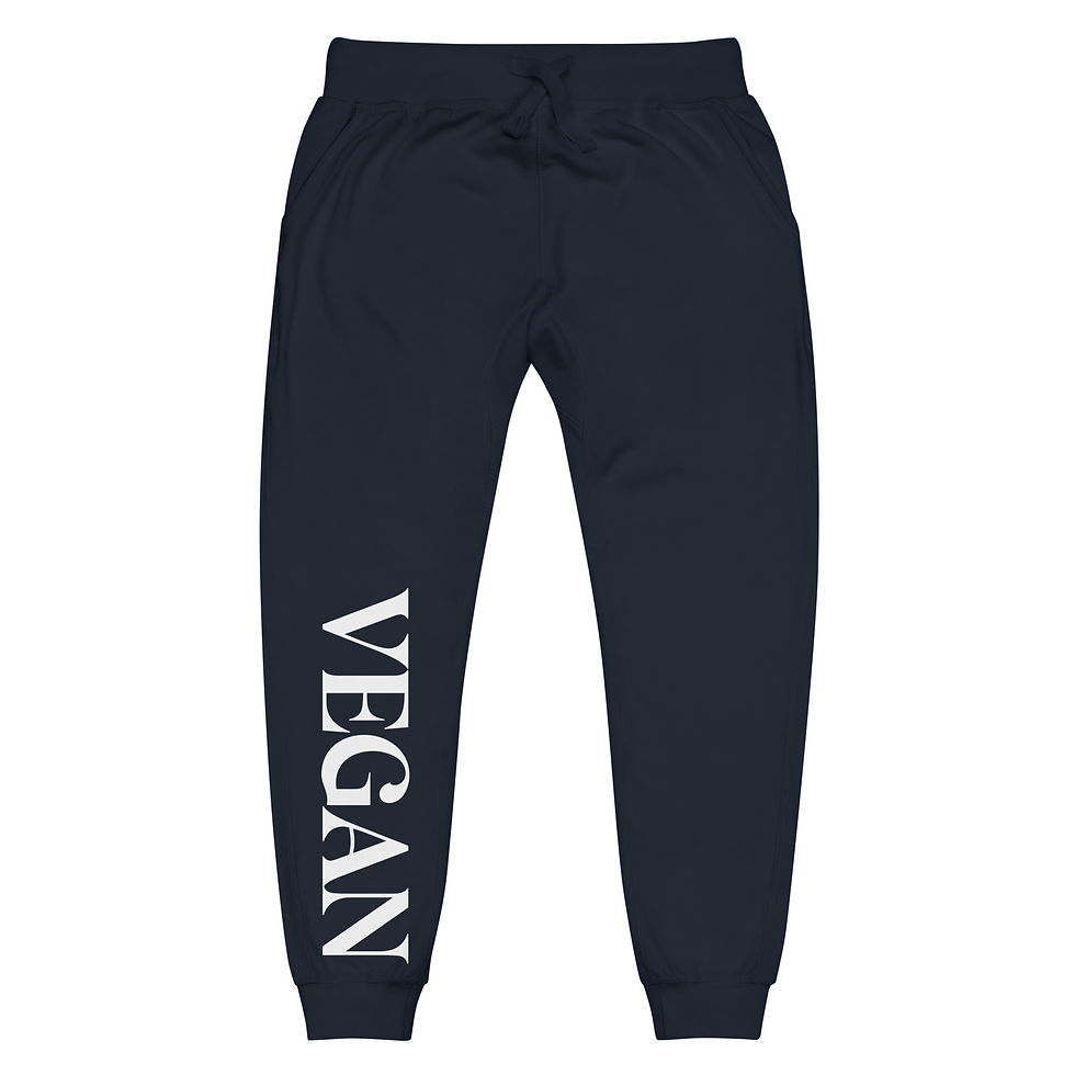 Thumbnail: Vegan - Veganfornia - Fleece Sweatpants - Unisex