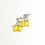 Thumbnail: Pretty Yellow Butterfly Earrings