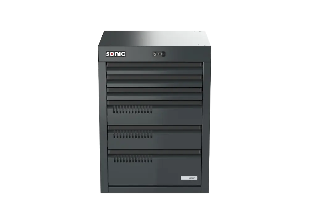 5072002 MSS+ 720mm drawer cabinet, 6 drawers, Sonic Equipment