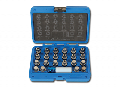 829004 Wheel Nut Lock Set - VAG 23pcs, Sonic Equipment