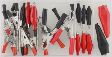 4822316 Assortment of crocodile clips 28pcs, Sonic Equipment