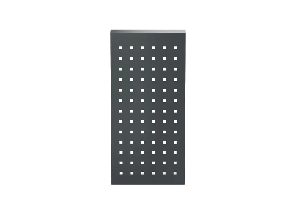 5999922 MSS+ square perforated back panel 259x552mm, Sonic Equipment