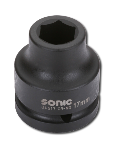 34527 Impact socket 3/4'', 6pt. 27mm, Sonic Equipment
