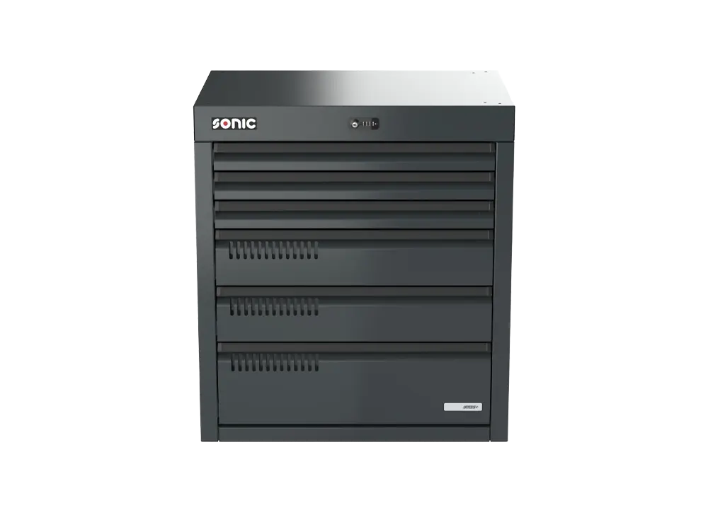5089002 MSS+ 890mm drawer cabinet, 6 drawers, Sonic Equipment