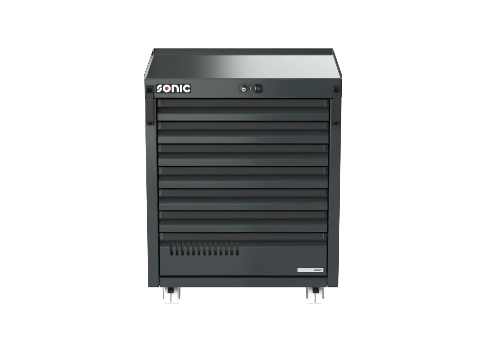 5072005 MSS+ 700mm portable cabinet, 7 drawers, Sonic Equipment