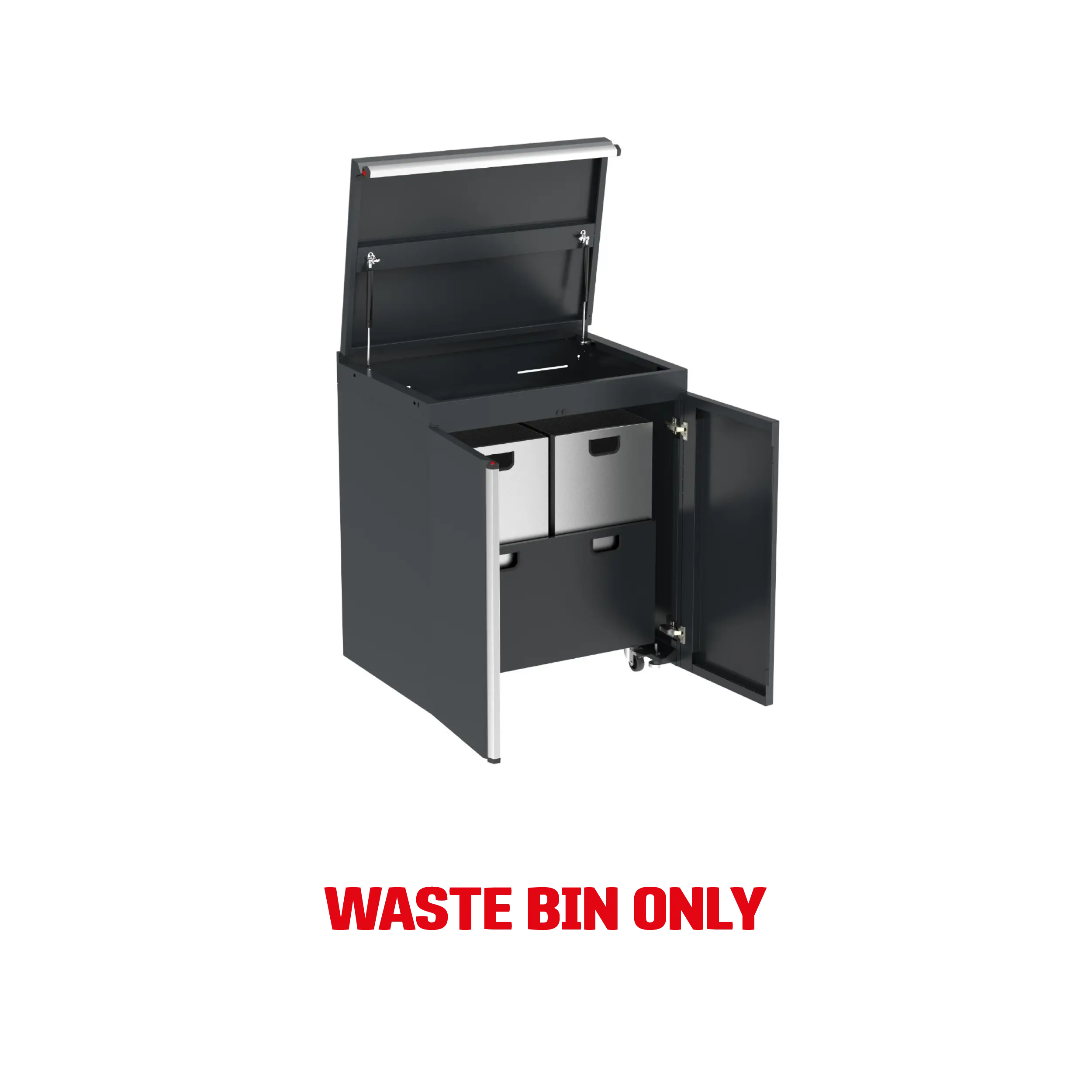 5072019 MSS+ wastebin cart for 5089012, Sonic Equipment