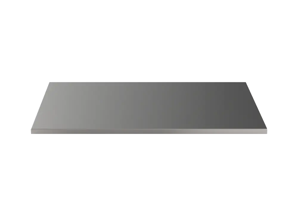 5999703 MSS+ stainless steel worktop 890x650x20mm, Sonic Equipment