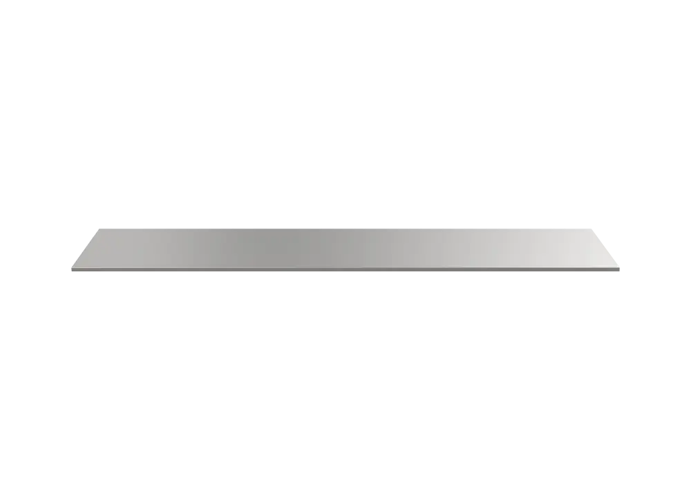 5999709 MSS+ stainless steel worktop 2431x650x20mm, Sonic Equipment
