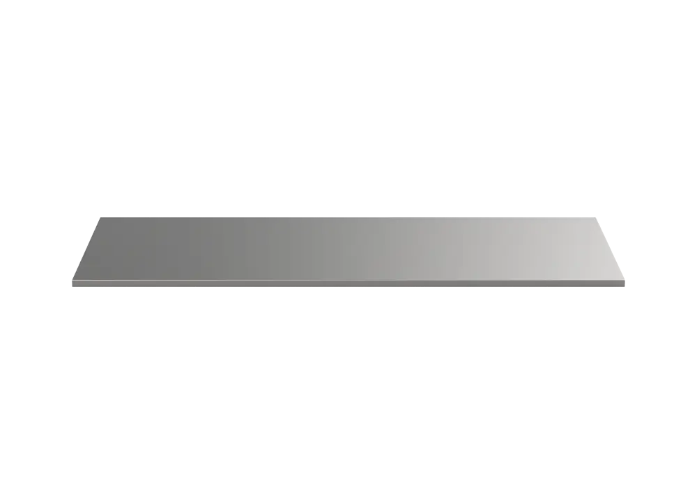 5999705 MSS+ stainless steel worktop 1540x650x20mm, Sonic Equipment