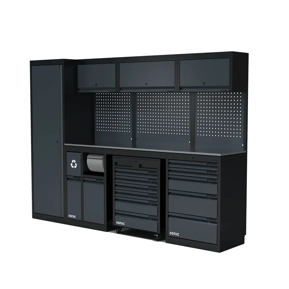 NEXT MSS stazione di lavoro top acciaio inox 3477mm, 4930903 Sonic Equipment