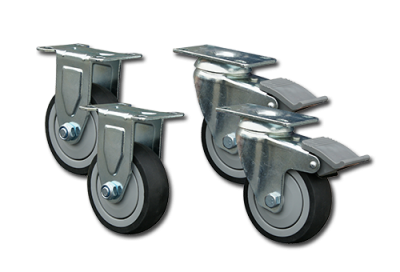 47573 Caster set for Service car, Sonic Equipment