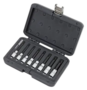 300822 Bit socket ribe set 1/2'', 8pcs BMCS, Sonic Equipment