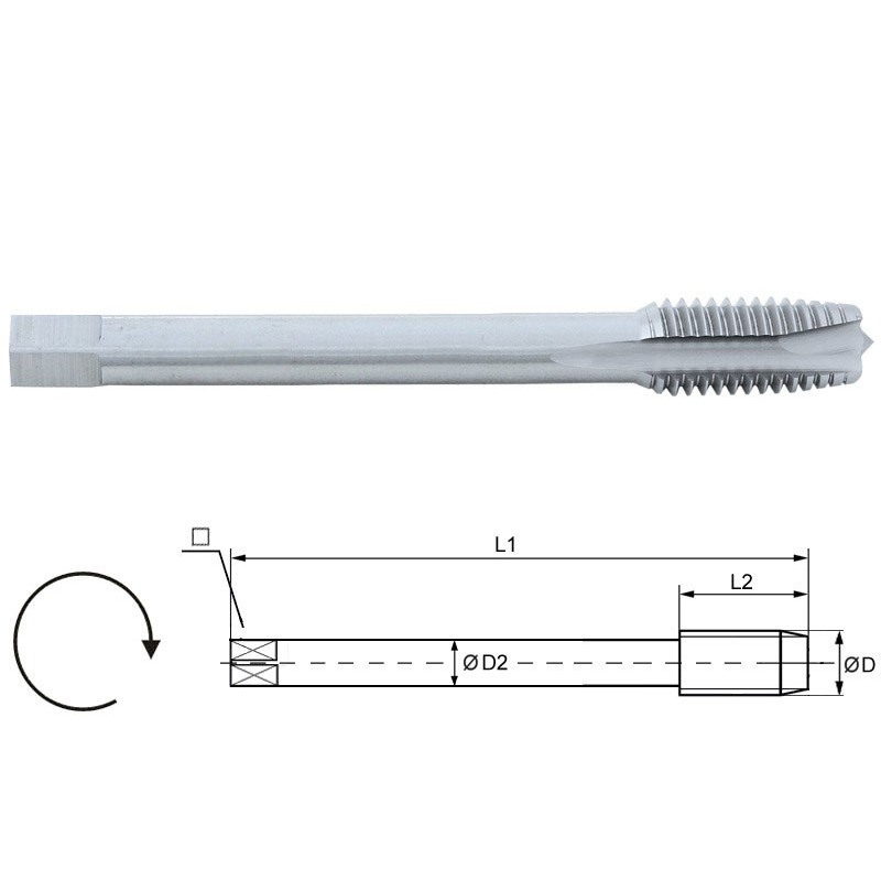 Maschio a macchina - M14 x 1.5