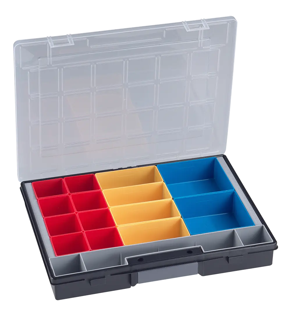 4720112 Storage case with 15 trays (370x295x55mm), Sonic Equipment