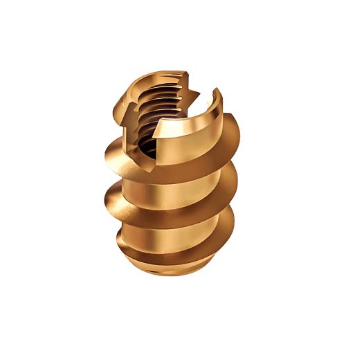 Inserti Filettati Per Legno M5 X15 Mm - 30 Pezzi In Acciaio Zincato, Per Mobili E Assemblaggi