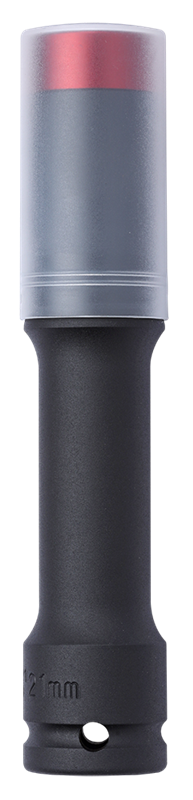 3310821 Wheel socket 1/2'', 6pt. 105mml, 21mm with ring, Sonic Equipment