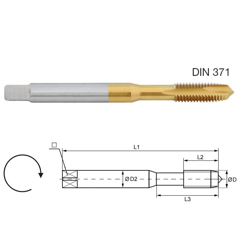 Maschio a macchina, materiali duri - M7