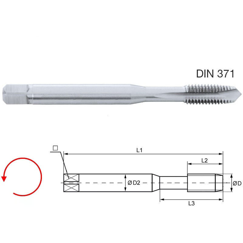 Maschio a macchina, sinistro - M7